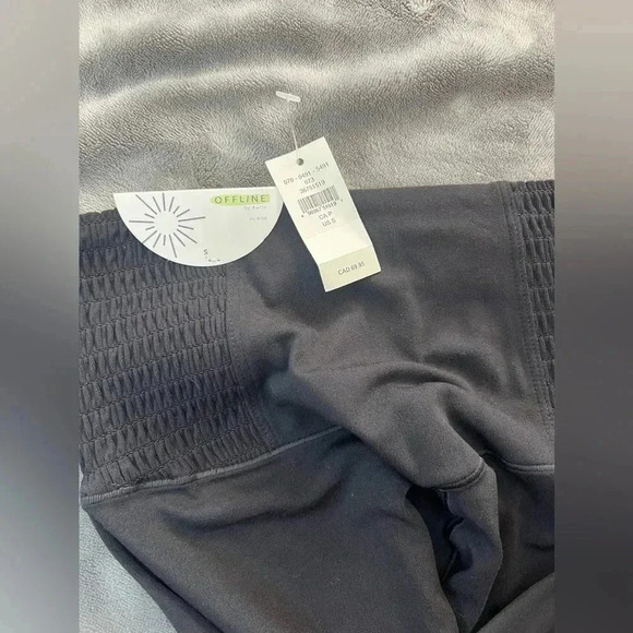 AERIE Real Me 7/8 legging, size Small in Black, BNWT - Picture 5 of 9